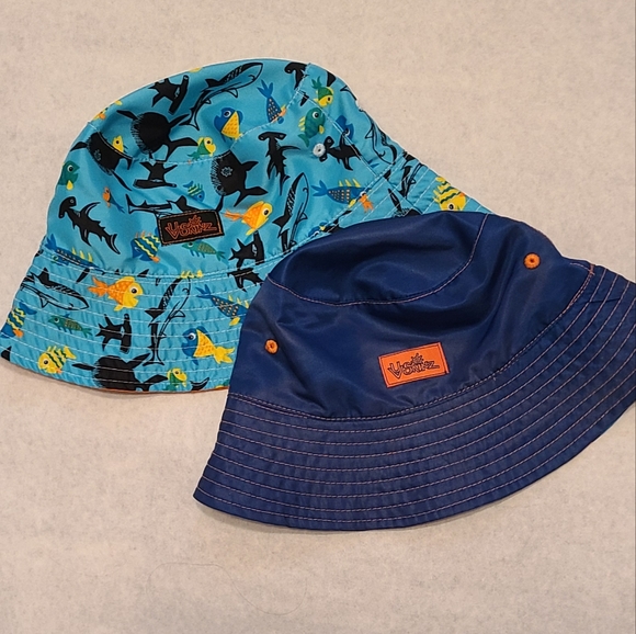 Two UV Skinz reversible bucket hats. - Picture 1 of 3